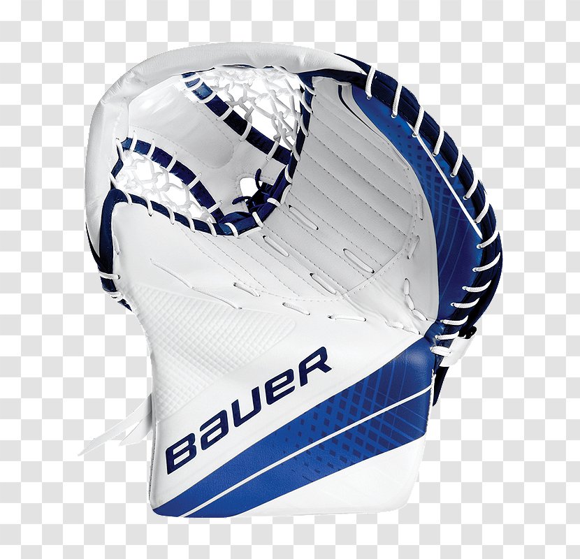Bauer Hockey Goaltender Ice Equipment Glove - Personal Protective - Senior Care Flyer Transparent PNG