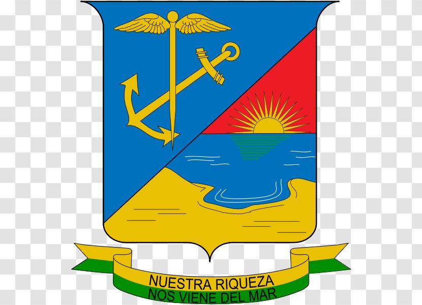Buenaventura Coat Of Arms Colombia Flag Valle Del Cauca Department - Flower Transparent PNG