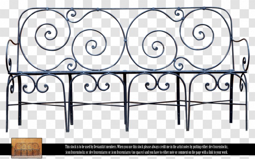 Wrought Iron Art Gate Fence Transparent PNG
