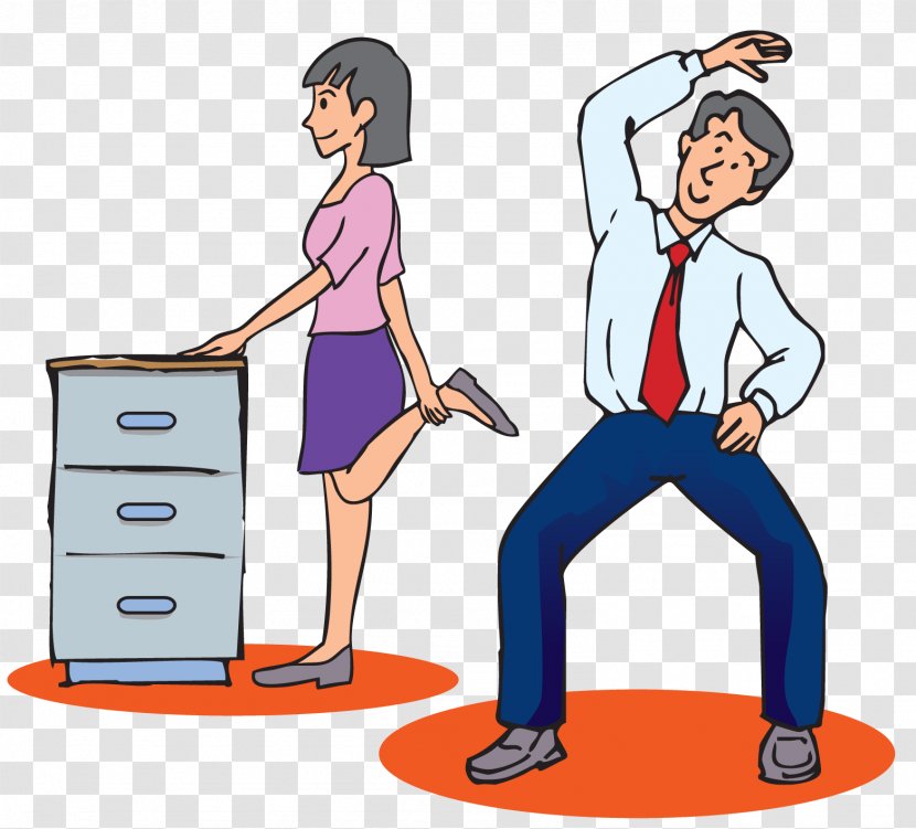 Exercise Stretching Workplace Physical Therapy Fitness - Activity - Sina Transparent PNG