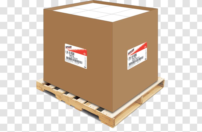 Box Pallet Packaging And Labeling Cargo FedEx - Freight Transparent PNG