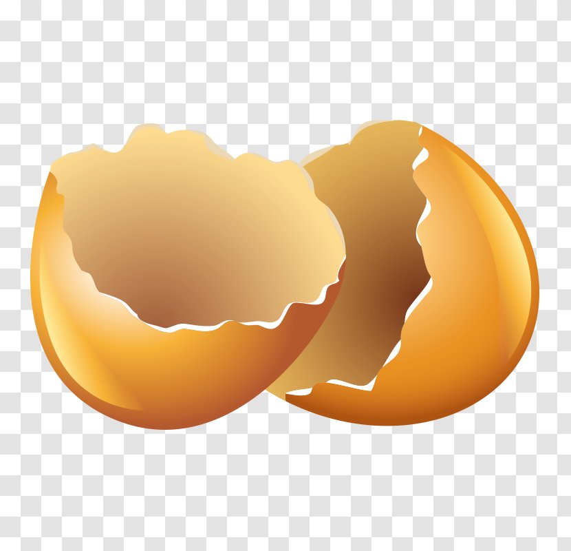 Fried Egg Eggshell Chicken Clip Art - Food Transparent PNG