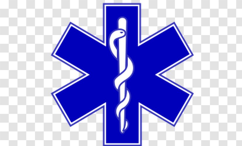 Star Of Life Emergency Medical Services Technician United States Paramedic - Text Transparent PNG