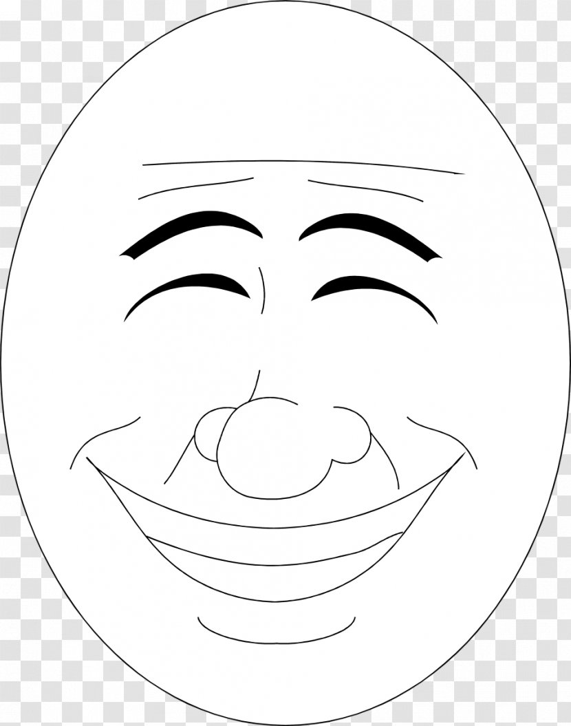 Eyebrow Cheek Mouth Smile - Cartoon - Eye Transparent PNG