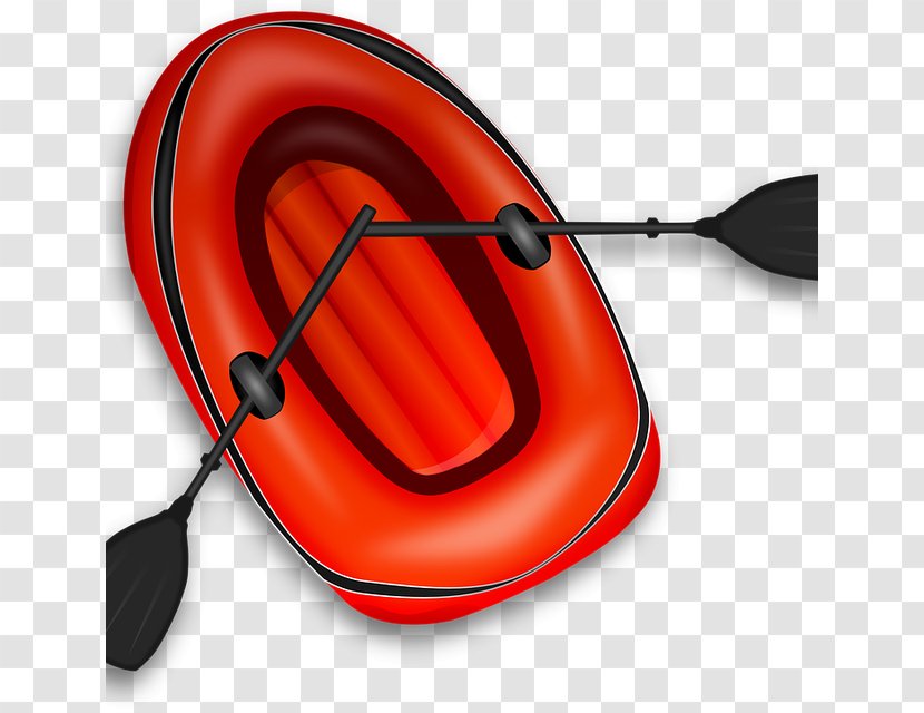 Inflatable Boat Kayak Canoe Clip Art - Personal Protective Equipment Transparent PNG