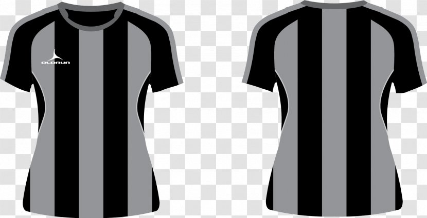 Long-sleeved T-shirt Jersey - Shirt - Women's European Border Stripe Transparent PNG