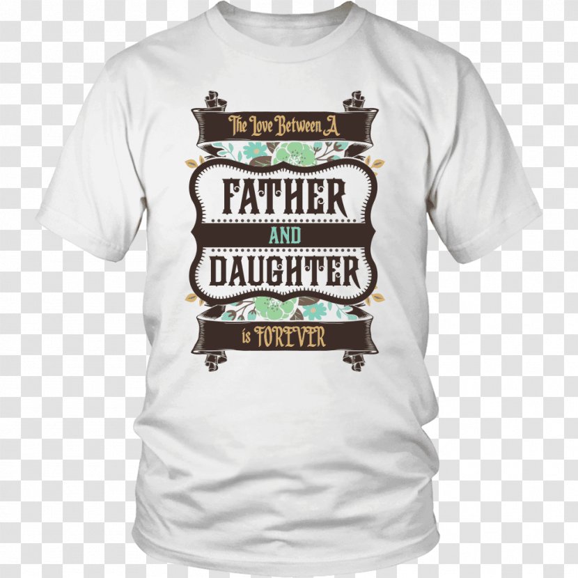 T-shirt Clothing Hoodie Sleeve - Tshirt - Father Daughter Transparent PNG