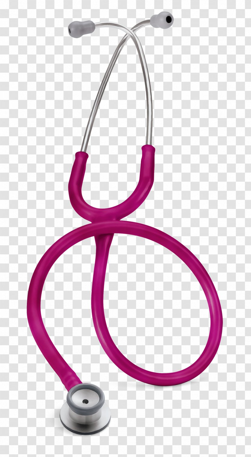 Stethoscope Cartoon - Purple - Leash Service Transparent PNG