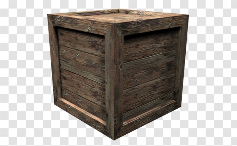 Milk Crate Wooden Box - Furniture Transparent PNG