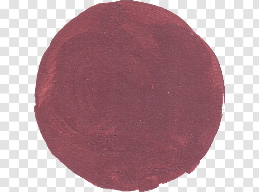 Red Maroon Magenta Brown Circle - Painted Transparent PNG