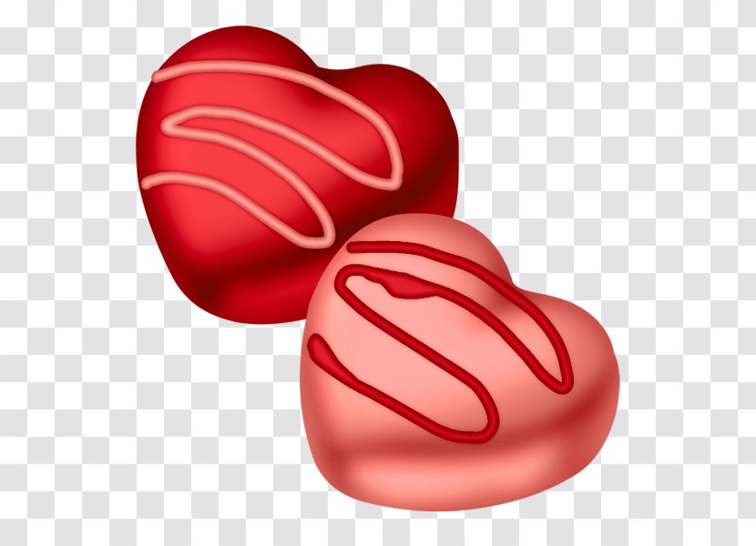 Valentine's Day Heart Candy Clip Art - Chocolate Transparent PNG