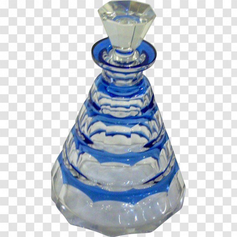 Glass Bottle Cobalt Blue Tableware Table-glass Transparent PNG