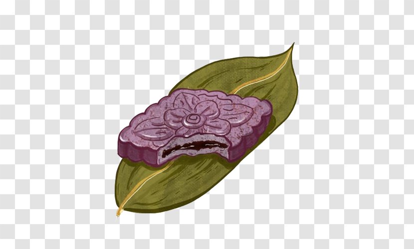 Chinese Cuisine Rice Cake Food Painting Illustration - Plant - Purple Cakes Hand Material Picture Transparent PNG