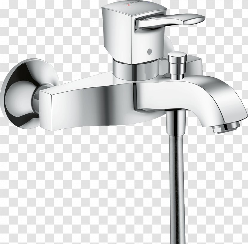 Bathtub Shower Hansgrohe Bateria Wodociągowa Mixer - Plumbing Transparent PNG