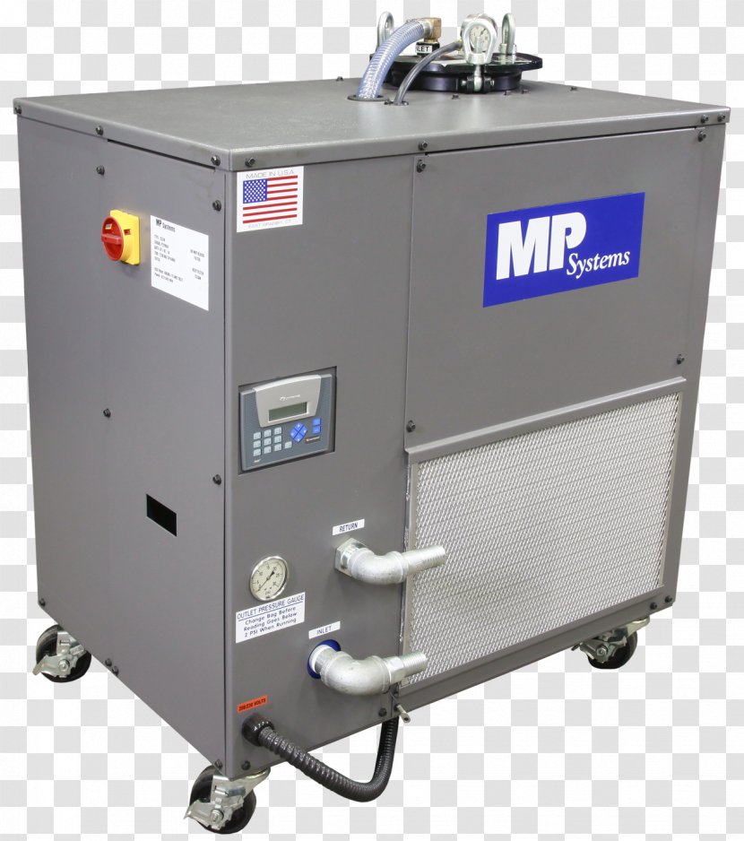 Chiller Coolant Machine Refrigerant Machining - Temperature - High Pressure Cordon Transparent PNG