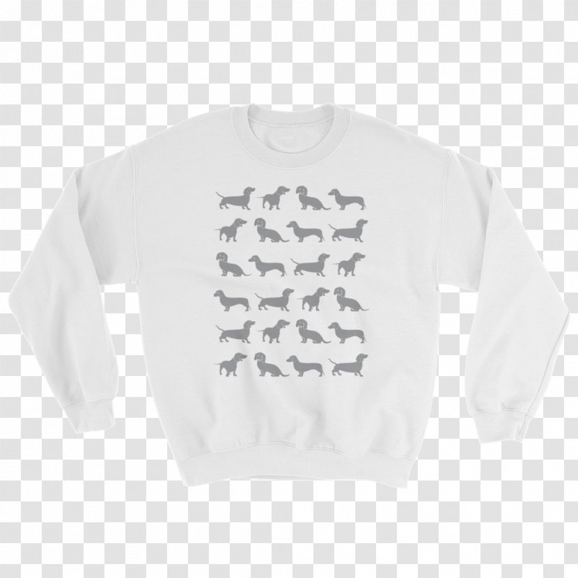Long-sleeved T-shirt Sweater Bluza - Flaaffy - Dachshund Dog Transparent PNG