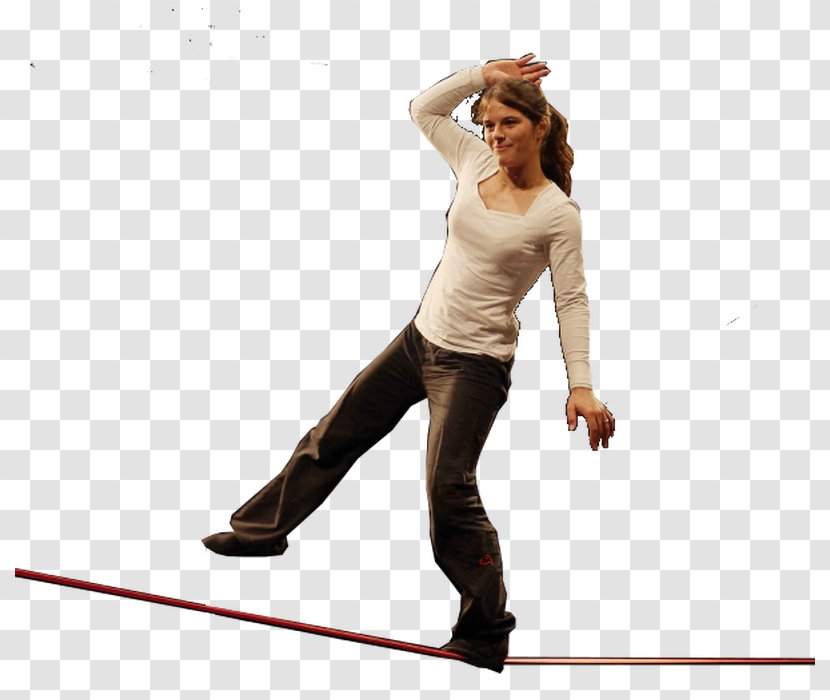 Slacklining Performing Arts Dance - Dancing Body And Mind Transparent PNG