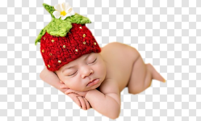 Strawberry Beanie Infant - Cap Transparent PNG