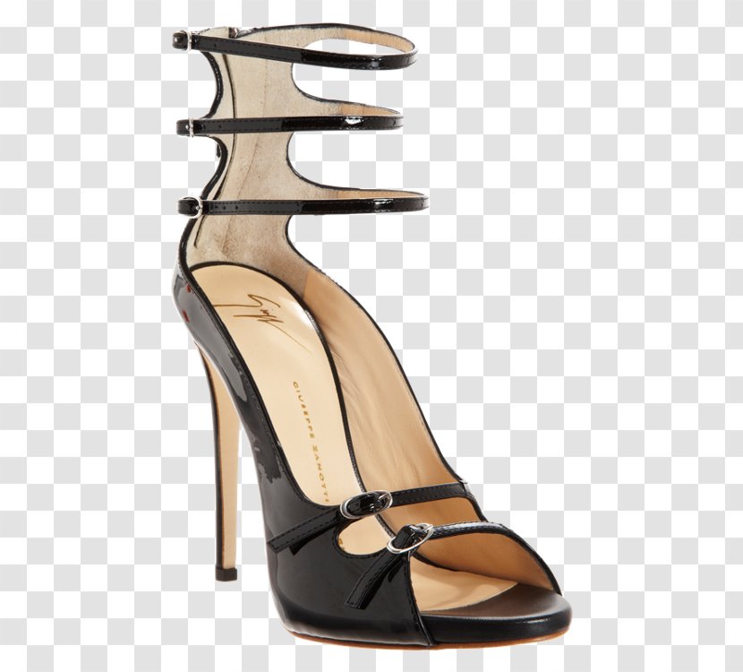Court Shoe Sandal Slingback High-heeled - Human Leg - Giuseppe Zanotti Transparent PNG