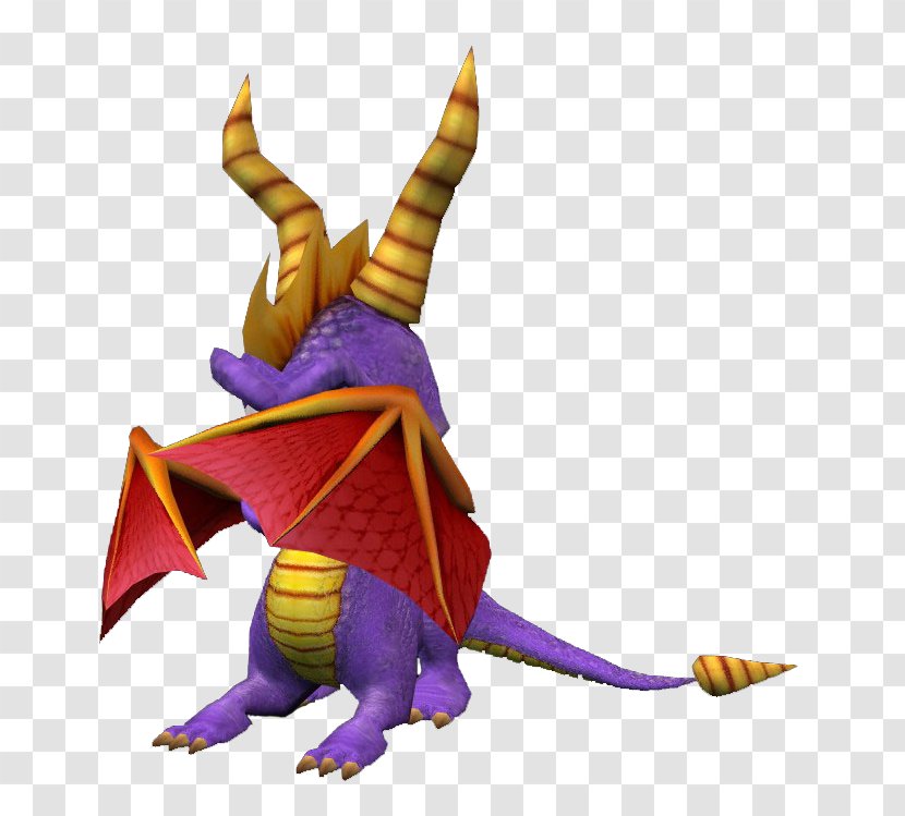 Spyro: Enter The Dragonfly Spyro 2: Ripto's Rage! Three-dimensional Space - Mythical Creature - Dragon Transparent PNG