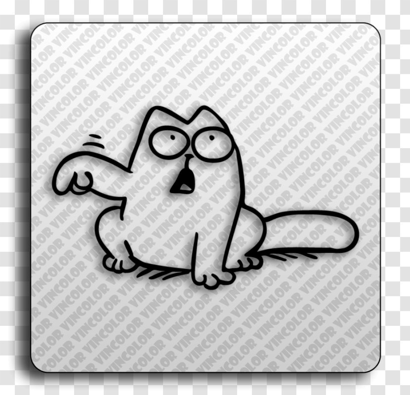 Cat Decal Bumper Sticker Feed Me - Flower Transparent PNG