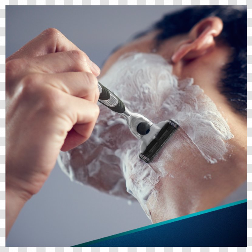 Gillette Mach3 Safety Razor Shaving - Perfume Transparent PNG