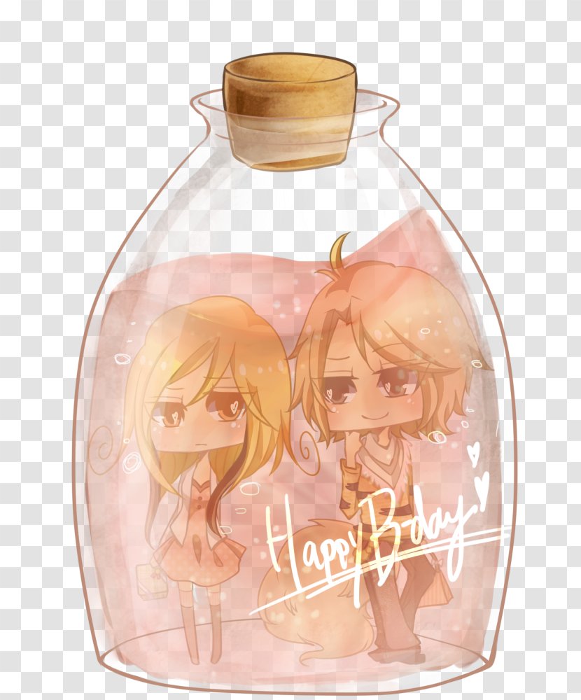 Peach - Happy Birthday Black And White Transparent PNG