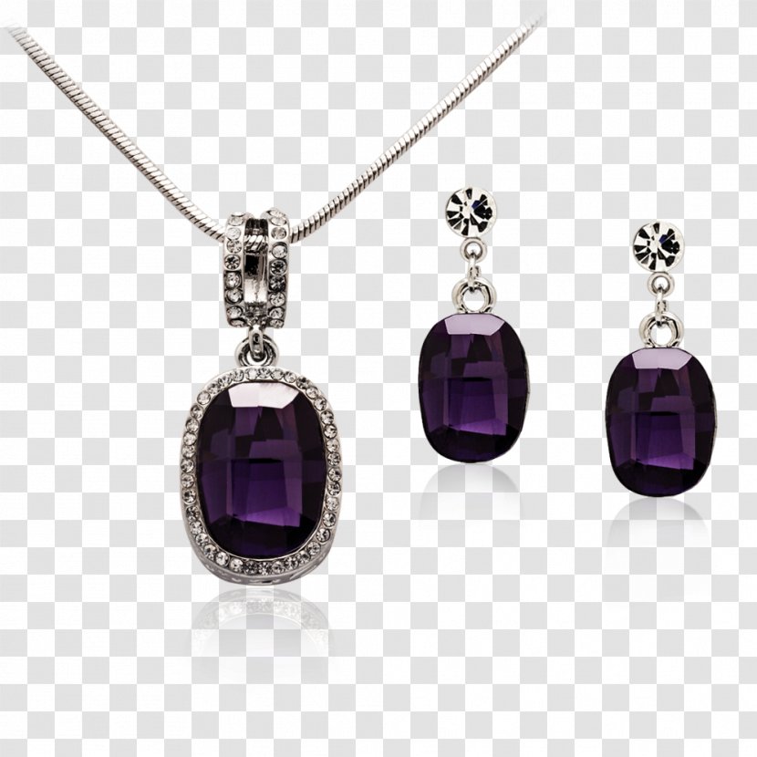 Amethyst Silver Charms & Pendants Jewellery Jewelry Design - Pendant Transparent PNG
