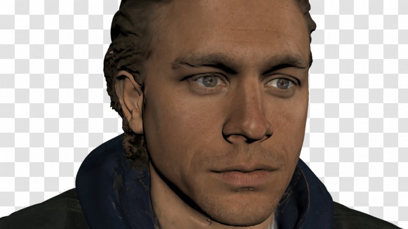 Charlie Hunnam Sons Of Anarchy Face Chin Texture Mapping - Actor - Jamie Dornan Transparent PNG