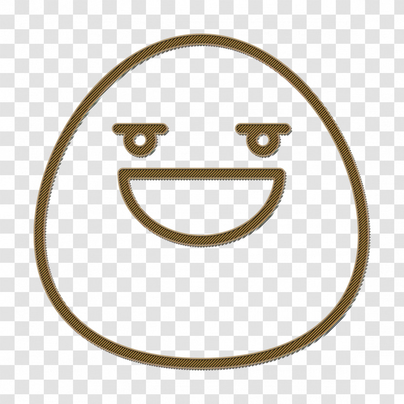 Happy Icon Emoji Icon Transparent PNG