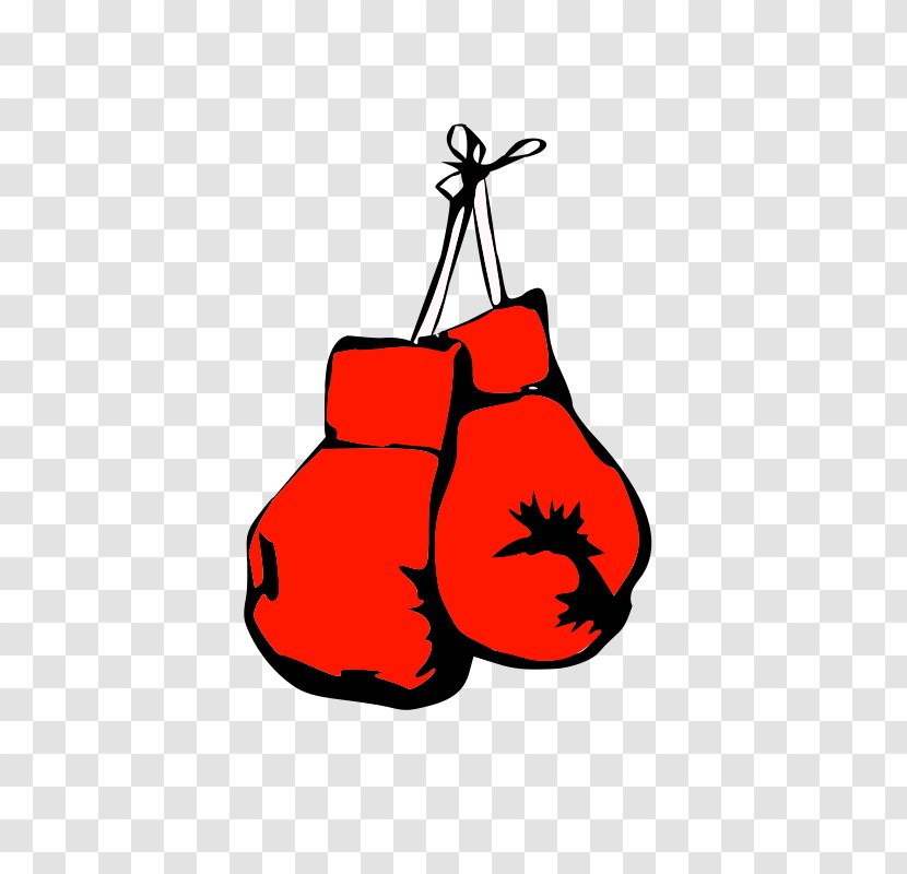 Boxing Glove Clip Art - Fruit - A Pair Of Red Gloves Cartoon Transparent PNG