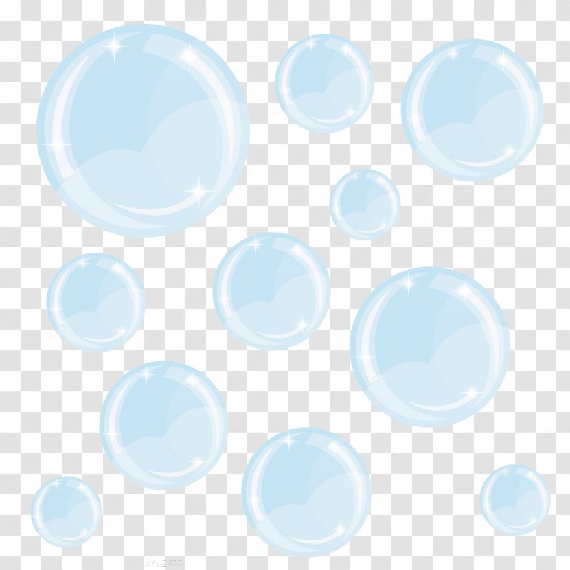 Foam Soap Bubble - Area - Blue Transparent PNG