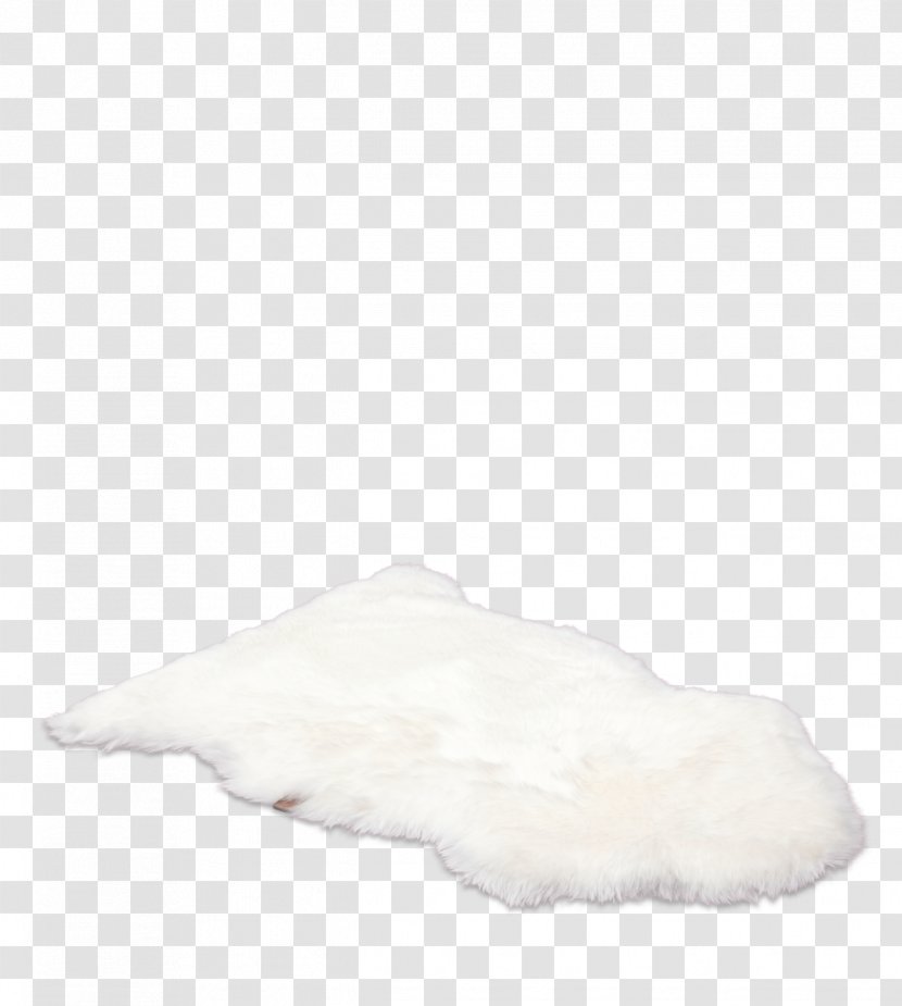 Fur Shoe - White - Rug Transparent PNG