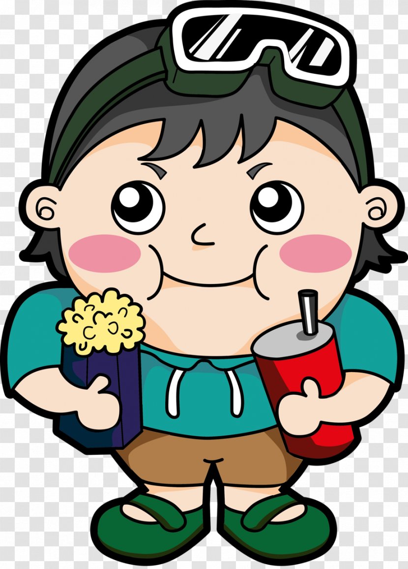 Advertising Cartoon Child - Food - Kids Transparent PNG