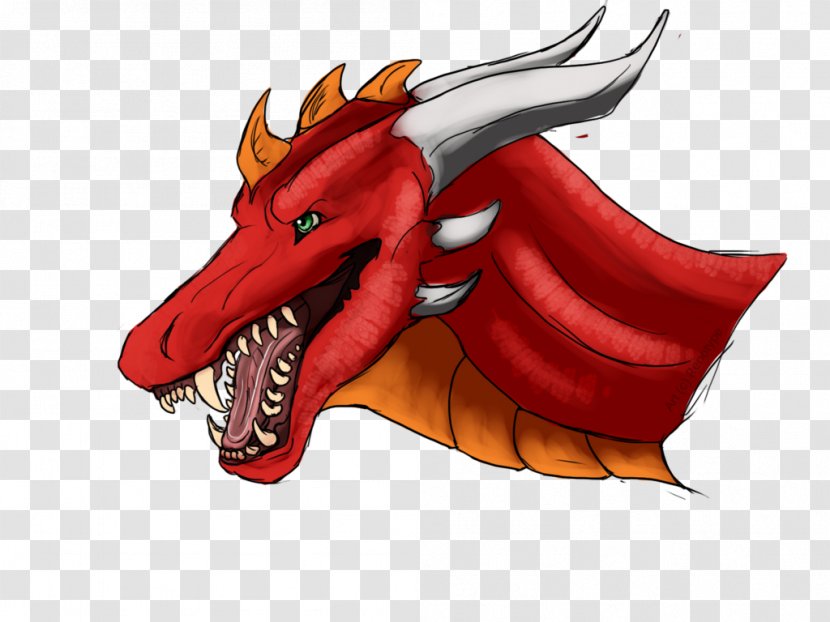 Dragon Illustration Cartoon Mouth Legendary Creature - Supernatural Transparent PNG