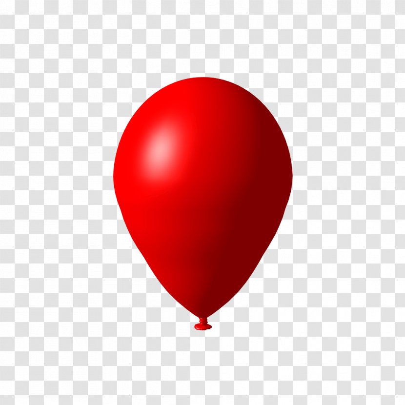 Heart Red Balloon - Cartoon - Image Download Balloons Transparent PNG