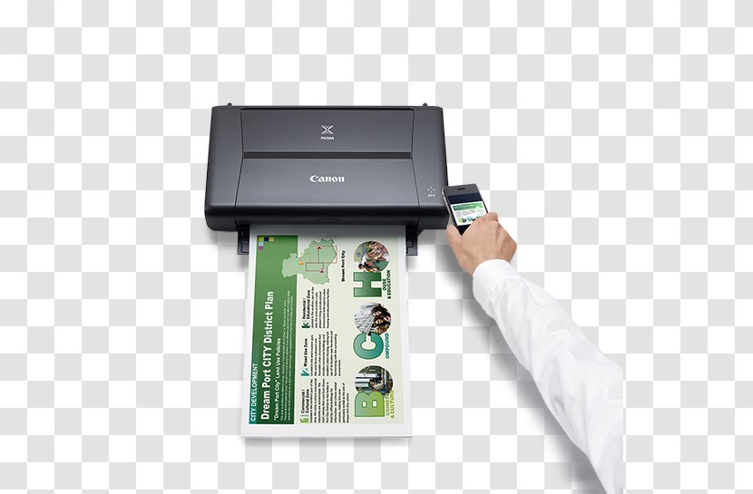 Canon PIXMA IP110 Printer Inkjet Printing ピクサス - Compact Photo Transparent PNG