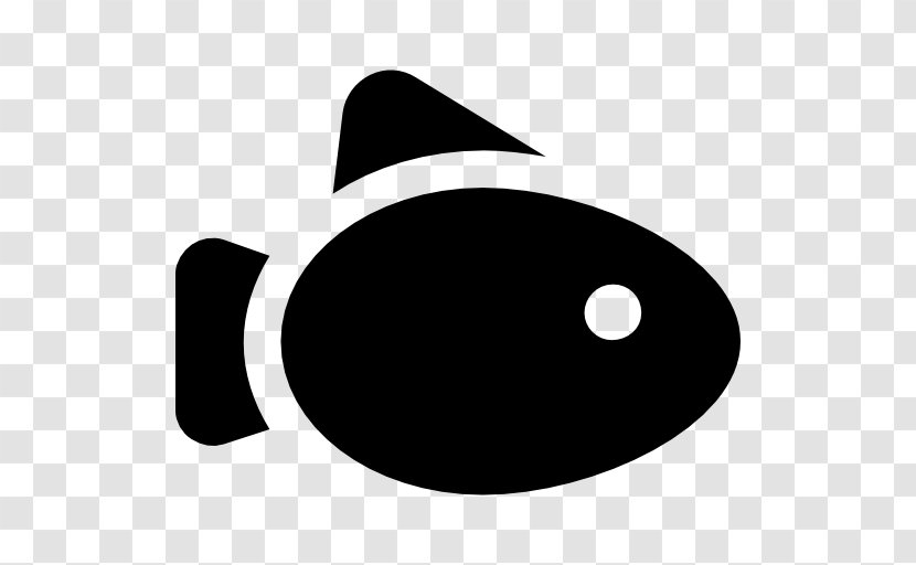 Fish - Black And White Transparent PNG