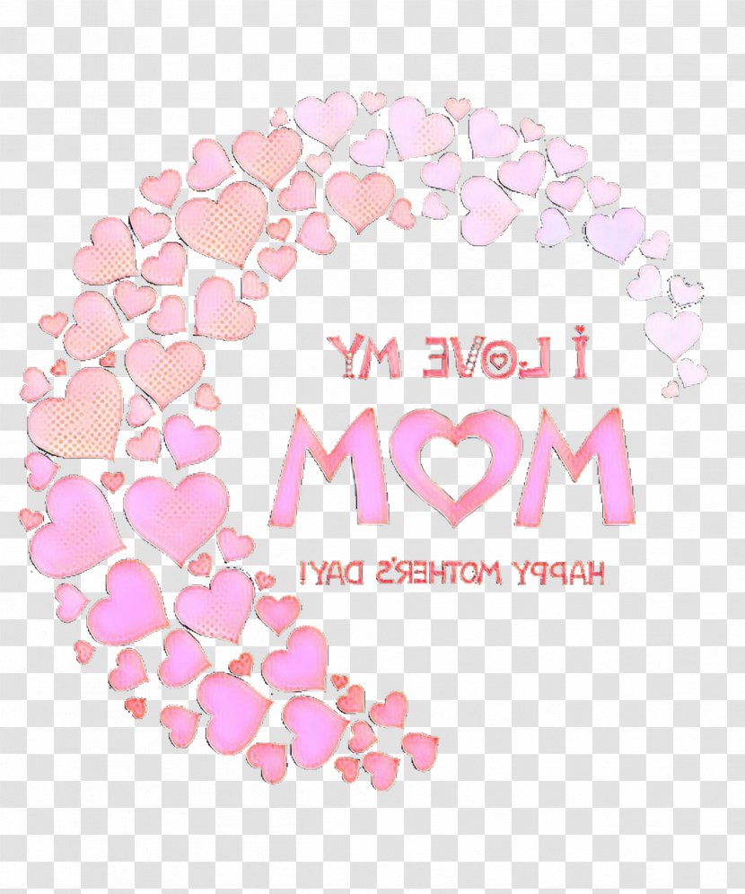 Pink M Product Font Love My Life - Heart - Logo Transparent PNG