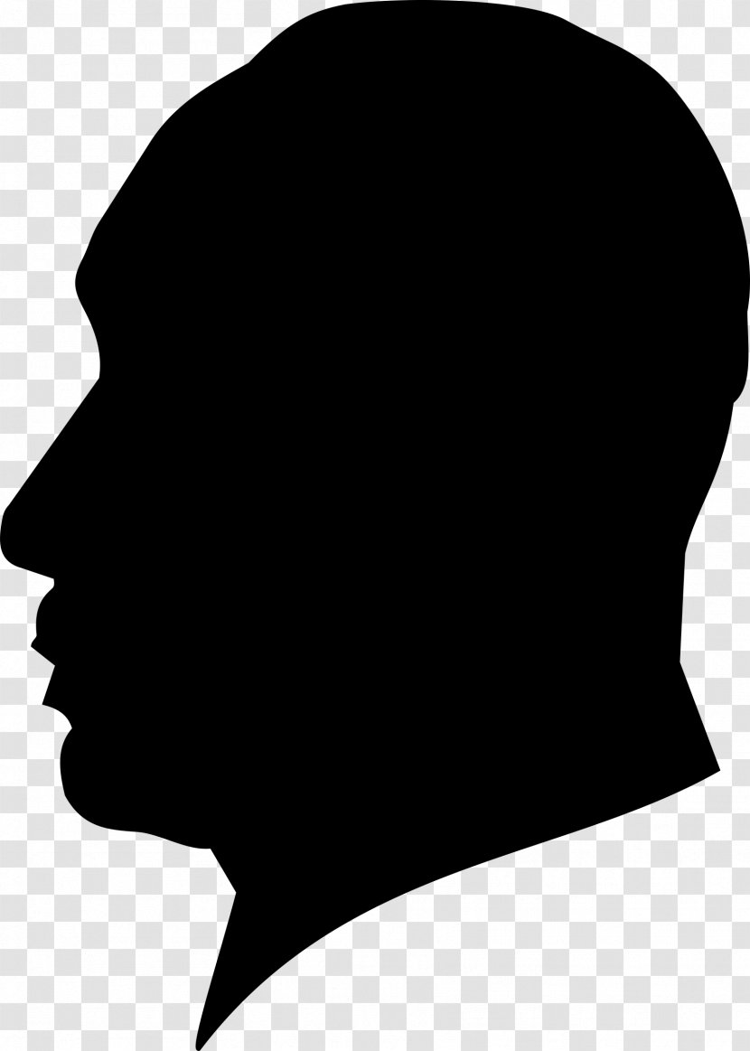 Vector Graphics Silhouette Stock Photography Illustration - Cheek - Neck Transparent PNG