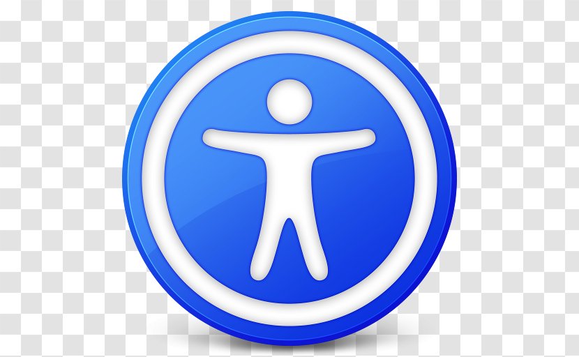 Apple Worldwide Developers Conference Accessibility - Electric Blue Transparent PNG