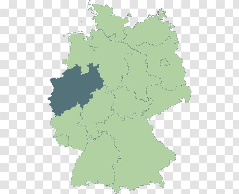 Gotha Bremen North Rhine-Westphalia States Of Germany Bavaria - Lower Saxony - Map Transparent PNG