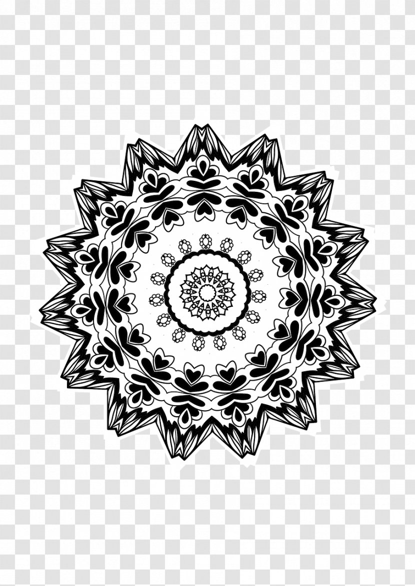 Drawing - Stock Photography - Indian Mandala Transparent PNG