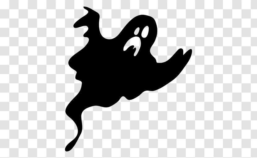 Silhouette Ghost Graphic Design - Vexel Transparent PNG