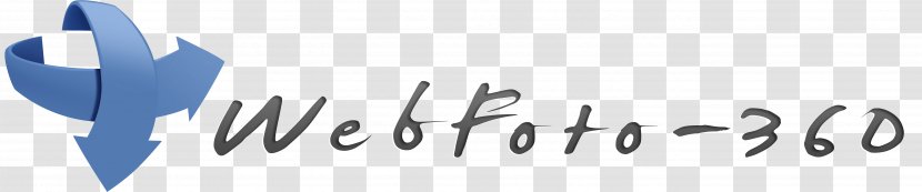 WebFoto-360.de Logo Brand Font - Blue - Design Transparent PNG