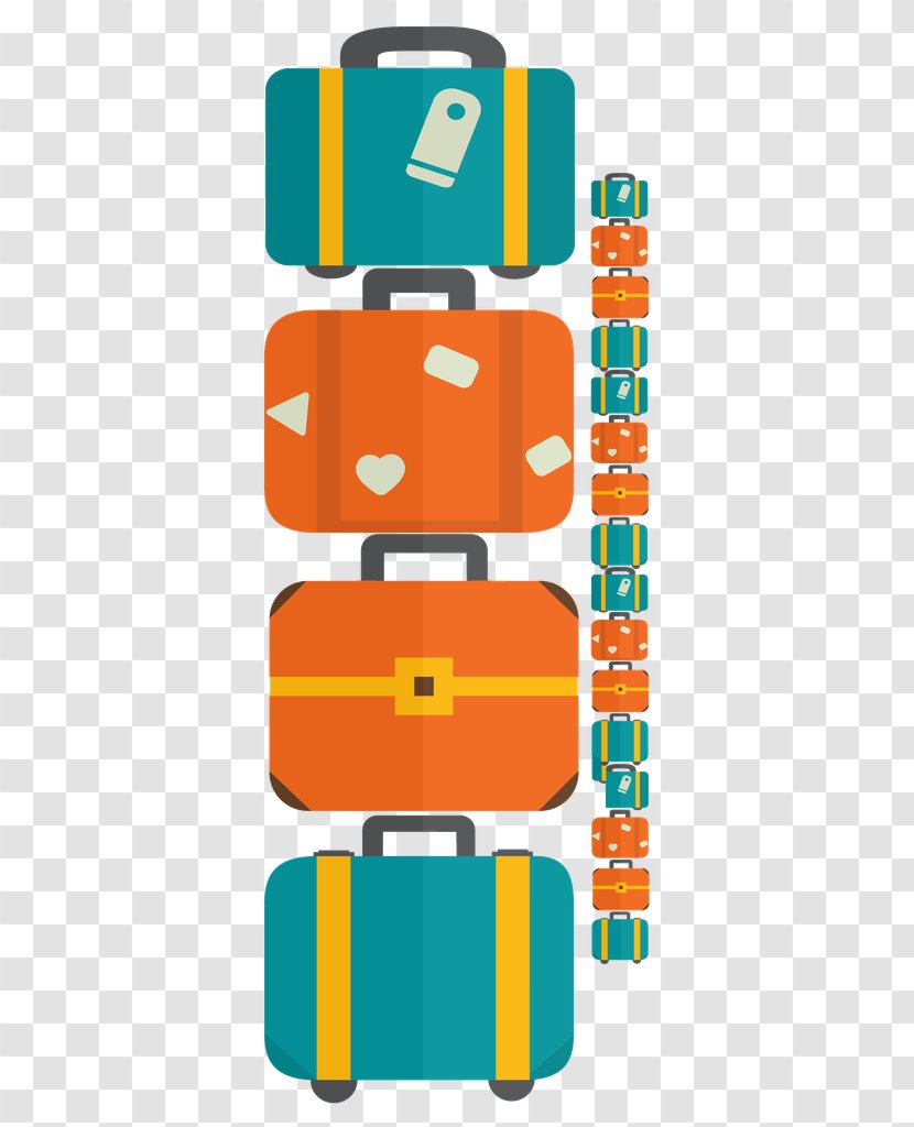 Suitcase Travel Image Vector Graphics Illustration - Mobile Phone Case Transparent PNG