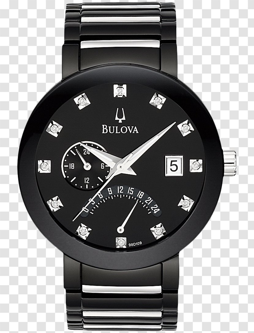 Bulova 98D109 Watch Strap Bracelet Transparent PNG