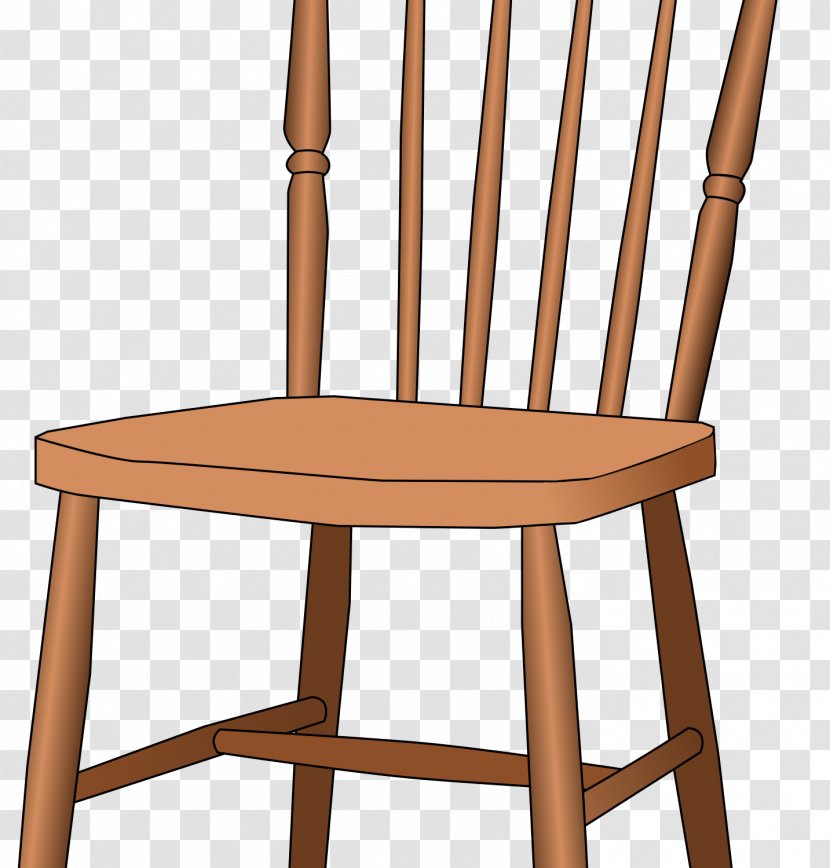 Windsor Chair Table Furniture Clip Art Transparent PNG