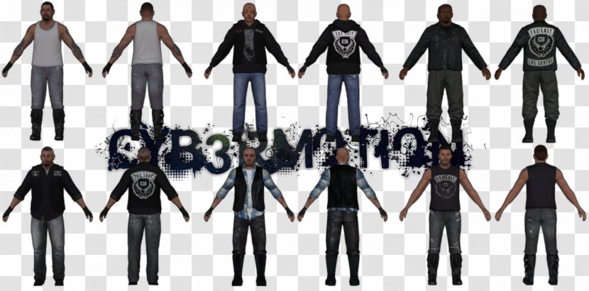 Outerwear Line Human - Motorcycle Club Transparent PNG