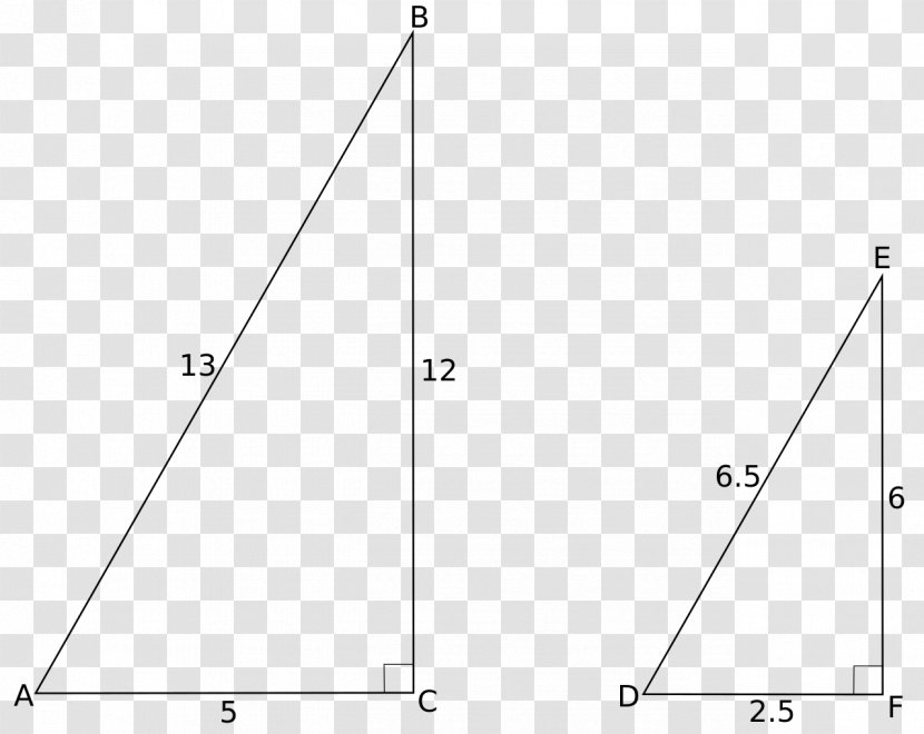 Acute And Obtuse Triangles Trigonometry Right Triangle - Line Segment Transparent PNG